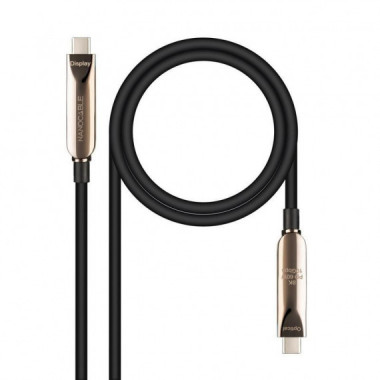 Nanocable Cable USB-C a USB-C PD 60W, 5m, Negro (10.01.4605)