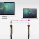 Nanocable Cable USB-C a USB-C PD 60W, 5m, Negro (10.01.4605)