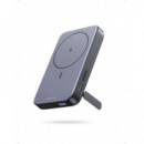 Mini Power Bank Ugreen 10000mAh PD 20W Inalámbrico USB-C MagSafe Gris (15086)