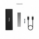 Caja Externa TOOQ Ssd M.2 Nvme Pcie Usb-c 3.1 Negra (TQE-2231B)