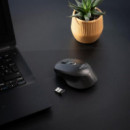 Ratón TOOQ óptico Rf Wireless 1600DPI 4 Botones Negro (TQMW-1101-B)
