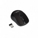 Ratón TOOQ Ambidextro óptico Rf Wireless 1600DPI 4 Botones Negro (TQMW-1103-B)