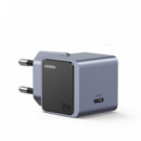 Cargador de Pared Ugreen GaN PD/QC4+ 30W 1xUSB-C Gris (35041)