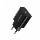 Cargador de Pared Ugreen QC 20W 1xUSB-C Negro (10191)