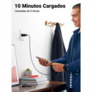 Cargador de Pared Ugreen QC 20W 1xUSB-C Negro (10191)