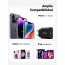 Cargador de Pared Ugreen QC 20W 1xUSB-C Negro (10191)