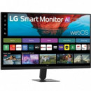 Monitor LG 31.5" VA 4K UHD 60Hz Smart TV webOS Negro (32U701SB-B)