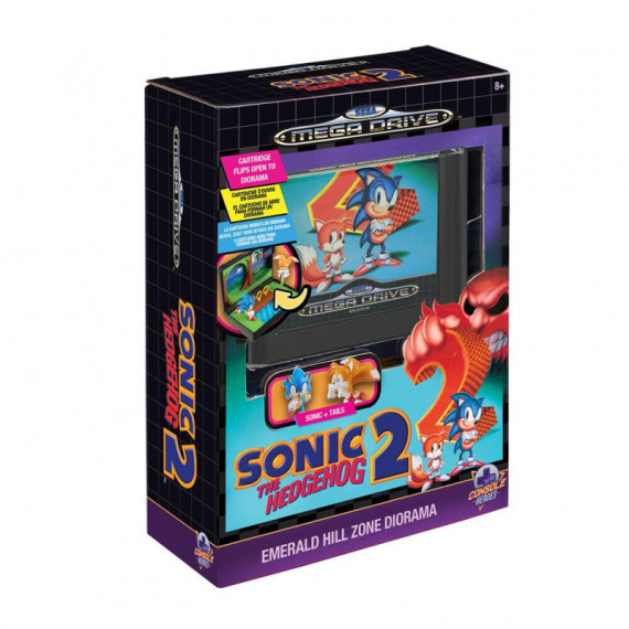 Diorama Mega Drive Sonic The Hedgehog 2 Console Heroes  DIAMOND SELECT TOYS