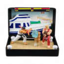 Diorama Mega Drive Street Figther Console Heroes  SEGA