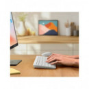 LOGITECH Teclado+Raton Bluetooth MK250 Compacto Blanco