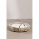 Cesto Cambiador Mimbre 40X80CM. Bimbidreams  BIMBI DREAMS