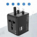 Cargador Universal de Viaje 2XUSB 2.1A 1500W XO