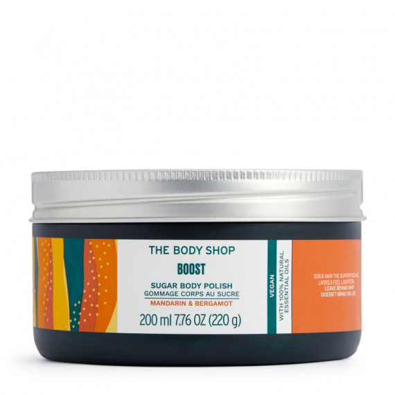 THE BODY SHOP Wellness Exfoliante Corporal de Azúcar Boost, 200ML