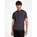 Camiseta de Algodón con Estampado Logotipo de MICHAEL KORS