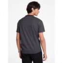 Camiseta de Algodón con Estampado Logotipo de MICHAEL KORS