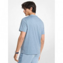 Camiseta de Algodón con Estampado Logotipo de MICHAEL KORS