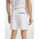 Pantalones Cortos de Mezcla de Algodón con Logotipo en el Bolsillo de MICHAEL KORS