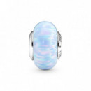 PANDORA Moments Charm en Plata de Ley Azul Océano Opalescente 791691C01