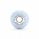 PANDORA Moments Charm en Plata de Ley Azul Océano Opalescente 791691C01