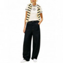TOMMY HILFIGER - Varsity Slim Ringer Tee - Aef - F|WW0WW47881/AEF