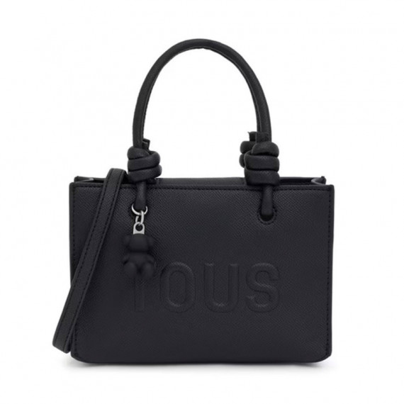 Mini Bolso Horizontal Negro la Rue New TOUS