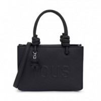 Mini Bolso Horizontal Negro la Rue New TOUS