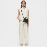 Mini Bolso Horizontal Negro la Rue New TOUS