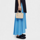 Mini Bolso Beige la Rue New TOUS