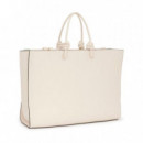 Bolso Shopper Xl Beige TOUS - Amaya la Rue