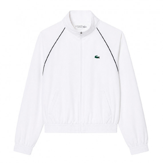 Chaqueta Deportiva Hidrófuga con Ribete en Contraste  LACOSTE