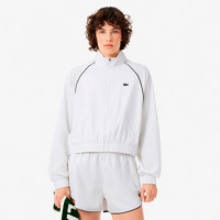 Chaqueta Deportiva Hidrófuga con Ribete en Contraste  LACOSTE