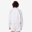 Chaqueta Deportiva Hidrófuga con Ribete en Contraste  LACOSTE