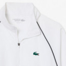 Chaqueta Deportiva Hidrófuga con Ribete en Contraste  LACOSTE