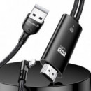 Cable Lightning To HDMI 2 Metros Negro USAMS