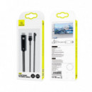 Cable Lightning To HDMI 2 Metros Negro USAMS