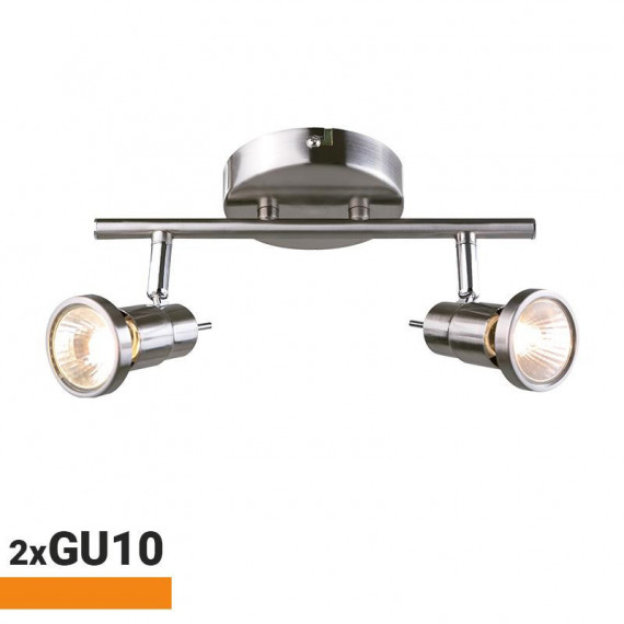 Aplique Led 2 Focos Serie Soria 2XGU10 AIRMEC