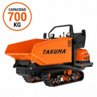 Carretilla Oruga Hidraulica TAKUMA 700 Kgs 15HP