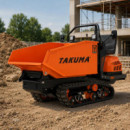 Carretilla Oruga Hidraulica TAKUMA 700 Kgs 15HP