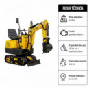 Mini Pala Excavadora TAKUMA 650 Kgs