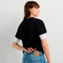 Camiseta strass logo