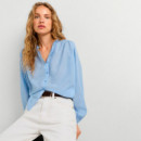 Blusa Fluida Cuello Mao  PEPE JEANS