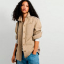 Chaqueta Larga de Sarga  PEPE JEANS