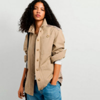 Chaqueta Larga de Sarga  PEPE JEANS
