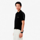 Polo de Rayas con Logotipo de Corte Regular  LACOSTE