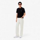 Polo de Rayas con Logotipo de Corte Regular  LACOSTE