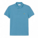 Polo de Rayas con Logotipo de Corte Regular  LACOSTE