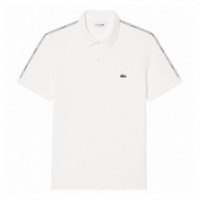 Polo de Rayas con Logotipo de Corte Regular  LACOSTE
