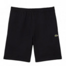 Short de Corte Regular con Raya de Logotipo  LACOSTE