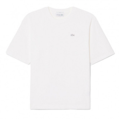 Camiseta de corte amplio de punto jersey de algod&oacute;n grueso