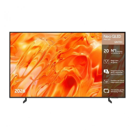 Televisor SAMSUNG Neo Qled QN70H 43" 4K Vision Ai Smart TV Negro